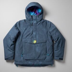 O'Neill O’Riginals Anorak Snow Jacket Blue denim look Medium 10K waterproof